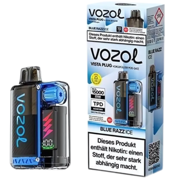 vozol - Vista Plug Starter Kit Blue Razz ICE 20mg